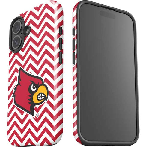 University of Louisville Chevron iPhone 16 Plus Impact Case
